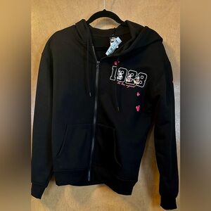 Disney Mickey Mouse “The Original “ 1928 Hoodie with Pink Details size M